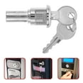thumbnail image 4 of icolorfuled Vending Machine Lock Replacement Set Silver Metal and Plastic Durable Material for Home Use 1 Set, 4 of 7