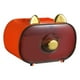 thumbnail image 1 of Estuche decorativo para pañuelos faciales, impermeable, adorable, práctico y a prueba de polvo. Naranja, 1 of 9