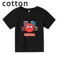 thumbnail image 2 of Ropa bonita de bola roja 2.ª para niños, camiseta de algodón de moda de verano para niños, camisetas de dibujos animados para bebés, camisetas casuales de manga corta para niñas, 2 of 5