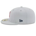thumbnail image 4 of Men's New Era Gray Boston Red Sox 2025 MLB Clubhouse 59FIFTY Fitted Hat, 4 of 7