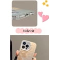 thumbnail image 5 of Silver foil Plating Butterfly Hard Phone case, Frosted Texture, Anti-Drop, Fashionable Design for iPhone 15 14 13 12 11 Pro Max Plus XS XR X 7 8 Phone Case (P2,iPhone 12), 5 of 8
