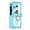 Blue, variant on Phone Case Sleek with Travel Pouch with Deep Bass Driver Clear Transparent Cover Professional Grade Orange Omega Pro Signature Modern Jet Black Edition Orange