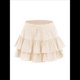 thumbnail image 3 of Shorts Holgados para Mujer, Estilo Bohemio, con Volantes, con Diseño de Mariposas en , Minifaldas de Cintura Alta, Shorts Casuales Beige M, 3 of 8