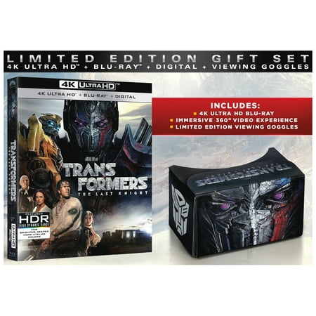 Transformers: The Last Knight (Walmart Exclusive) (4K Ultra HD + Blu-ray + Digital)