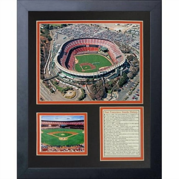 Legends Never Die San Francisco Giants - Candlestick Park Framed Memorabilia