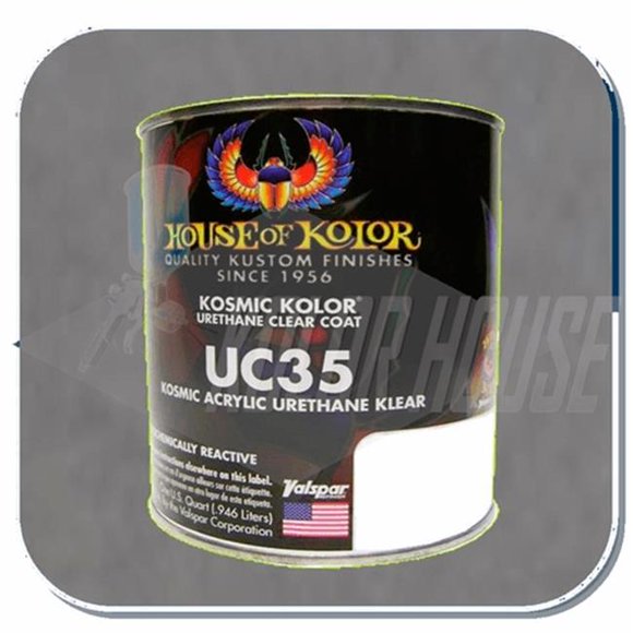 WTD HOK-UC35-Q01 1 qt. House of Kolor Cosmique Couche de Finition en Polyuréthane Klear