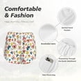 thumbnail image 6 of Lsque Butterfly Flowers Printed Women's Running Shorts with Liner Pockets,Elastic Quick Dry Workout Athletic Gym Yoga Shorts,Womens High Waist Shorts-XX-Large, 6 of 9