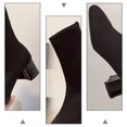 thumbnail image 5 of ADDHAT 1Par Tejidas Con Tacón Ancho Para Mujer Estilo Y, 5 of 5