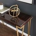 thumbnail image 3 of SEI Brodkirk Console Table in Brown Color, 3 of 5