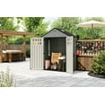thumbnail image 3 of Abri de rangement Suncast Everett – Résine avec renforts métalliques, 17 sq ft, pour usage extérieur, 3 of 7