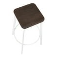 thumbnail image 6 of Clara 30 in. Square Backless Bar Stool - Set of 2, 6 of 7