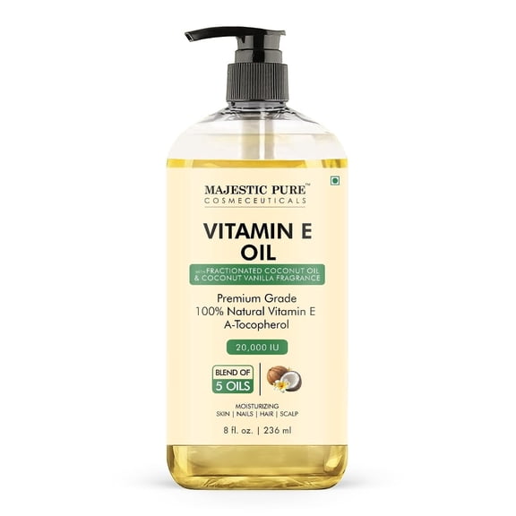 Majestic Pure Vitamin E Oil 8 Fl Oz