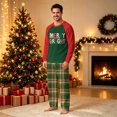 thumbnail image 2 of Lvotionpl 2026 Family Christmas Pajamas Matching Sets, Match Family Christmas Pjs Long Sleeve Top & Pants Set Matching Holiday Family Pajama Xmas Sets, 2 of 5