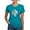 Teal, variant on CafePress - PD Moreno's Halloween Ghost Women's Deluxe T Shirt - Womens Tri-blend T-Shirt