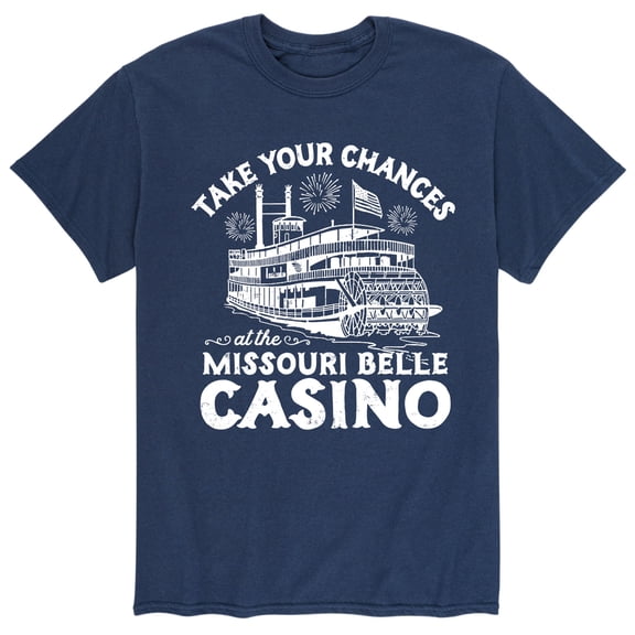 Instant Message - Missouri Belle Casino - Men's Short Sleeve Graphic T-Shirt