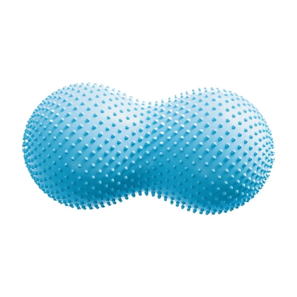 Silla sensorial con pelota de estabilidad Peanut, asiento flexible para entrenamiento de mujeres, hombres y niños. Azul