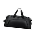 thumbnail image 1 of Bolsa de viaje Zulema bolsa de entrenamiento bolsa deportiva para gimnasio con compartimento para zapatos Negro, 1 of 8