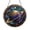 Stained Glass 5.9 Inch, variant on Colorful Saturn Stained Glass Suncatcher Window Hanging Decor, Cosmic Space Art Glass Panel with Rings, Galactic Starry Sky Design Decorative Window Ornament for Celestial Home Gift