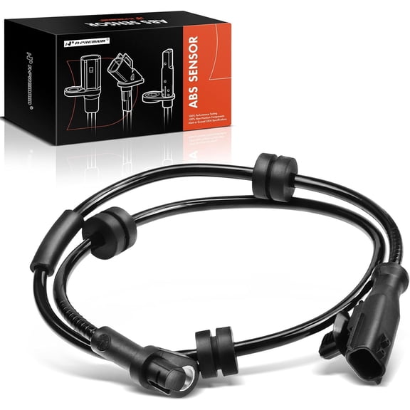 A-Premium ABS Wheel Speed Sensor Compatible with Ford Models - Fiesta 2011, 1.6L - Rear Driver or Passenger Side, Replace# 8V5Z2C204A