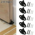 thumbnail image 3 of 2/4/10Pcs Barn Door Hardware Floor Guide Sliding Door Floor Mounted Bottom Guide 4Pc, 3 of 5