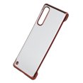 thumbnail image 4 of Caja dura galvanizada del teléfono de la PC para la cubierta transparente del teléfono de la mitad de la frontera de OPPO RENO3 Pro, 4 of 8