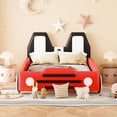 thumbnail image 2 of Sturdy construction | Race car platform bed for a fun bedroom atmosphere | Supportive bed to withstand wear and tear, 2 of 2