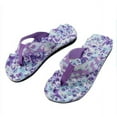 thumbnail image 4 of Zpanxa Slippers for Women Summer Flip Flops Shoes Sandals Slipper indoor & outdoor Flip-flops PP36 Flip Flops for Women Purple 36, 4 of 5
