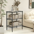 thumbnail image 5 of 3-Tier Metal Wire Storage Rack, 750 lb Capacity, 23.6"L x 13.8"W x 30"H, Adjustable Freestanding Shelves for Kitchen, Garage, Pantry, Black, 5 of 9