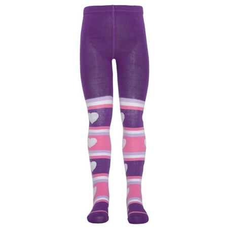 - Kellys Kids Purple Pink Cotton Nylon Spandex Tights Little Girl XXS-L