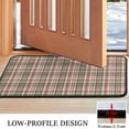 thumbnail image 3 of Red and Green Plaid Christmas Pattern Door Rugs,Washable Non Slip Door Mats Indoor,Decorative Door Mats,Entry Mat Indoor for Entrance,Bedroom,Kitchen,Bathroom,30"x17", 3 of 6