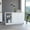 Multicolor, variant on Medium-Width Stationary Kitchen Island | Serves as Dining Room Centerpiece | Easy to Assemble with All Hardware Included