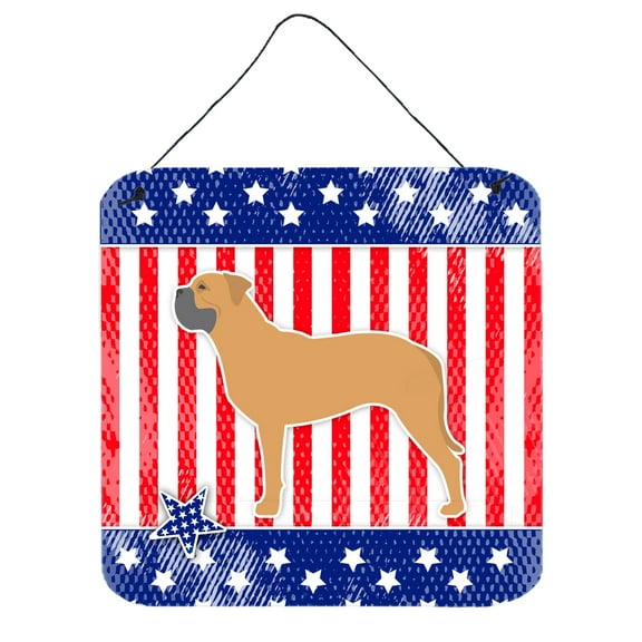 Carolines Treasures BB3371DS66 USA Patriotic Bullmastiff Wall or Door Hanging Prints