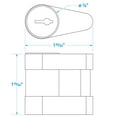 thumbnail image 2 of Seachoice Boat Trailer Hitch Coupler Lock With 2 Matching Keys, Solid Brass, 2 of 5