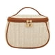 thumbnail image 2 of Bolso De Cosméticos Bolso cosmético para mujer Organizador de bolsos de ducha portátil tejido a mano informal (Beige S) Tmvgtek Para Estrenar, 2 of 9