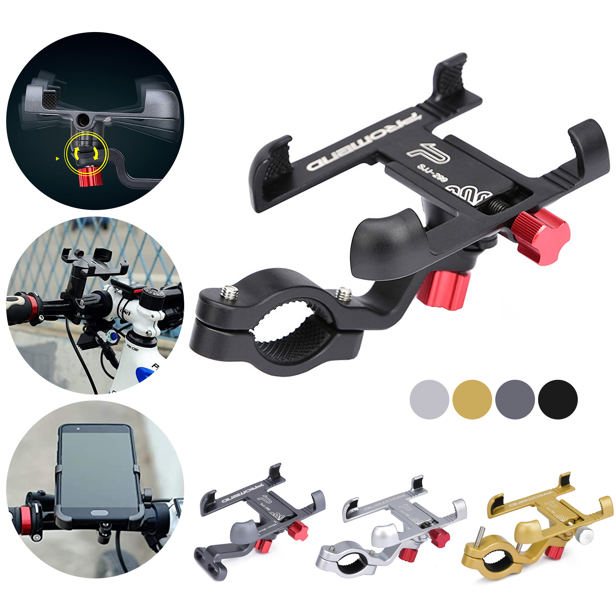 motorcycle phone clamp