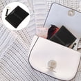 thumbnail image 3 of KAKOWELY 1 llavero para mujer, monedero, tarjetero, monedero (negro), 3 of 5