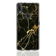 thumbnail image 4 of Alcatel 3V 2019 Case, KAESAR Hybrid Bling Glitter Sparkle Laser Black Marble Graphic Fashion Cute Colorful Skin Cover Shockproof Case for Alcatel 3V 2019, 4 of 5