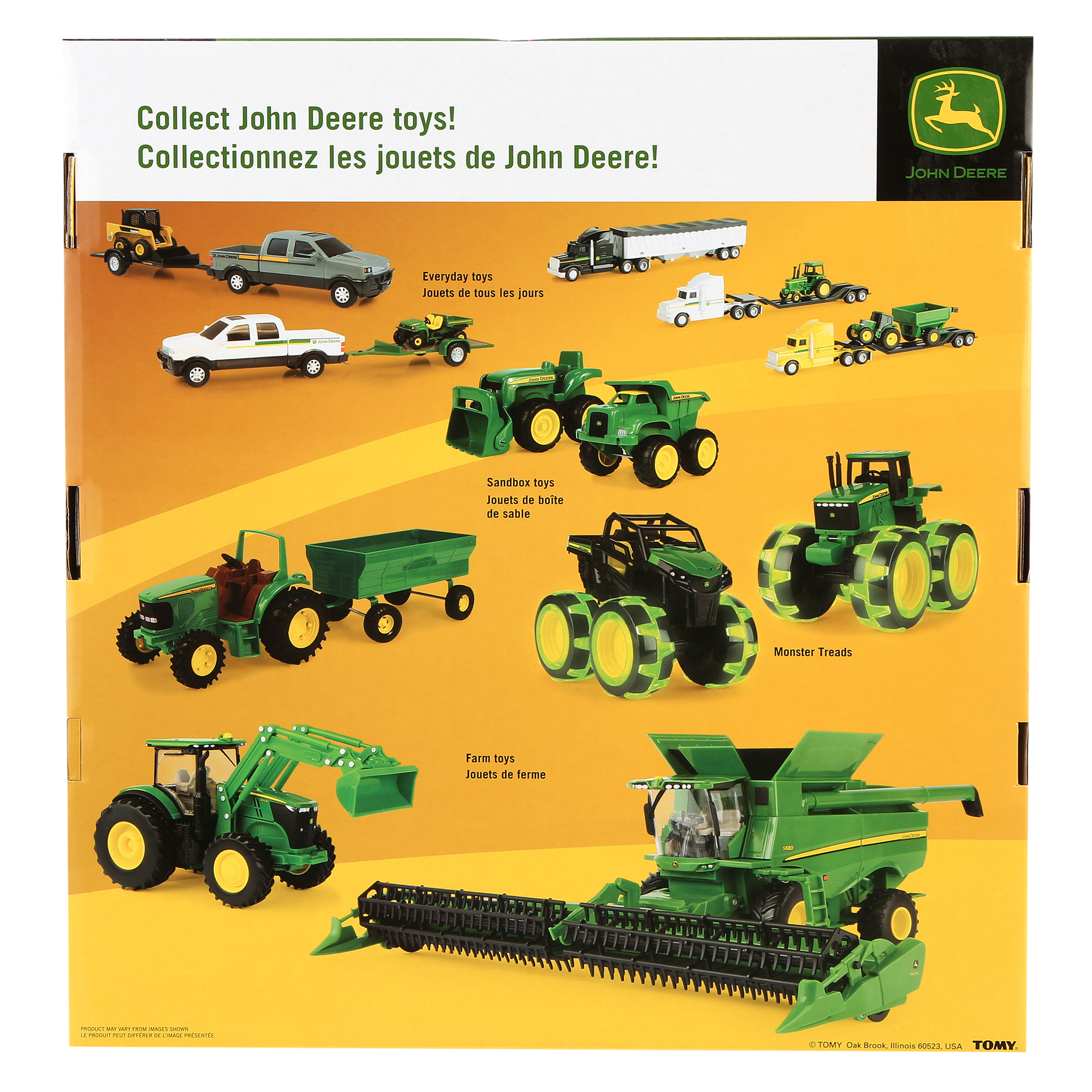 john deere toy tractor sets