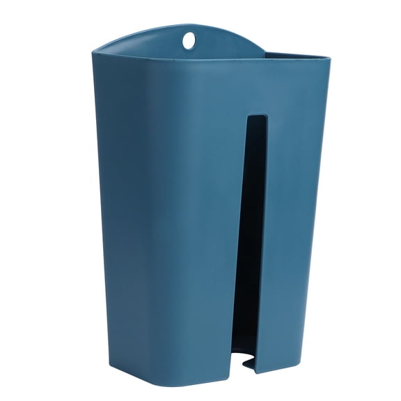 ESTINK Wall Mounted Garbage Trash Bag Storage Holder Tissue Dispenser Container Organizer Kitchen Decor