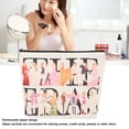 thumbnail image 4 of Music Fans Makeup Bag, Stylish Travel Toiletry Bag Large Capacity Innovative  for Stationery for Cosmetics, 4 of 7