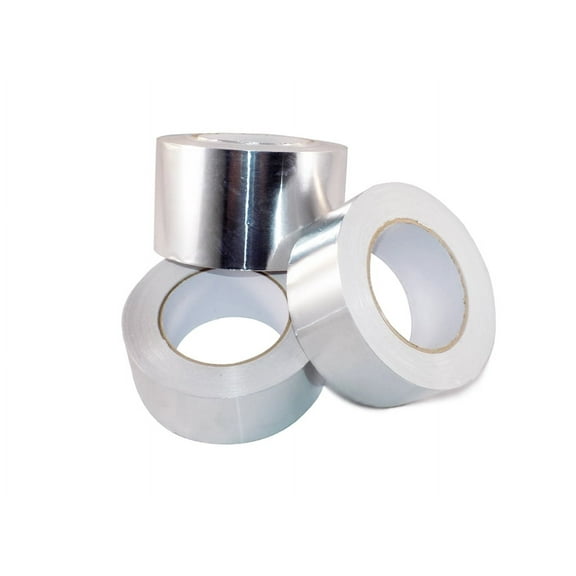 T.R.U. AF-20R Heat Shield Resistant Aluminum Foil Tape: 1 in. wide x 50 yds. (2Mil)