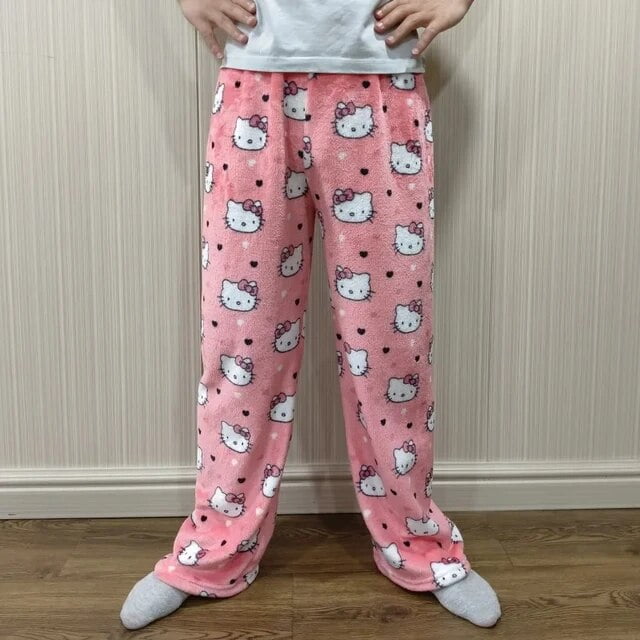 Christmas kitty pajamas hotsell