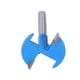 thumbnail image 1 of Brocas De Enrutador, Vástago Redondo De 1/4 De Pulgada, Broca De Enrutador Duradera, Revestimiento De PTFE De Estructura Resistente Para Carpintería, 1 of 7