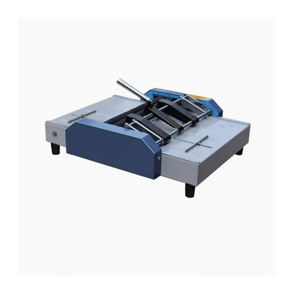 Electric Booklet Maker Pamphlet Broshure Binding Machine   2Pcs Stapling Heads ,Easy to Operate