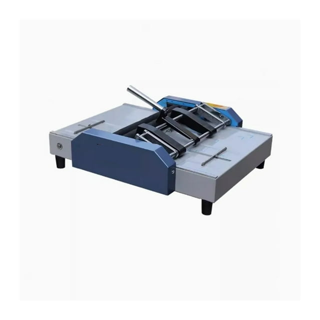 Electric Booklet Maker Pamphlet Broshure Binding Machine + 2Pcs Stapling Heads