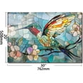 thumbnail image 2 of Tempered Glass Backsplash for Kitchen, Hummingbird Stove Splashback, Glass Backsplash, Used for Kitchen Wall Protection and Decoration, Easy to Install and Clean. (30x18''), 2 of 7
