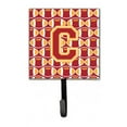 thumbnail image 1 of Carolines Treasures CJ1070-CSH4 Letter C Football Cardinal & Gold Leash or Key Holder, 1 of 1