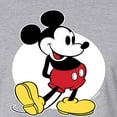 thumbnail image 3 of Mickey & Friends - Mickey Classic - Juniors Cropped Cotton Blend T-Shirt, 3 of 5