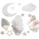 thumbnail image 1 of Pegatinas de pared de espejo acrílico 3D, decoración de espejo acrílico con nubes y estrellas, pegatina de espejo de luna estrellada, arte de pared decorativo acrílico DIY, 1 of 5