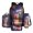 Dolphin Galaxy, variant on ZUXONGSY Splatter Paint Chicken Print 4 Pack Backpack Set for Kids Boys Girls 17 In Preschool Backpack with Lunch Box Pen Case Water Bottle Holder Large Capacity Toddler Kindergarten School Bookbag